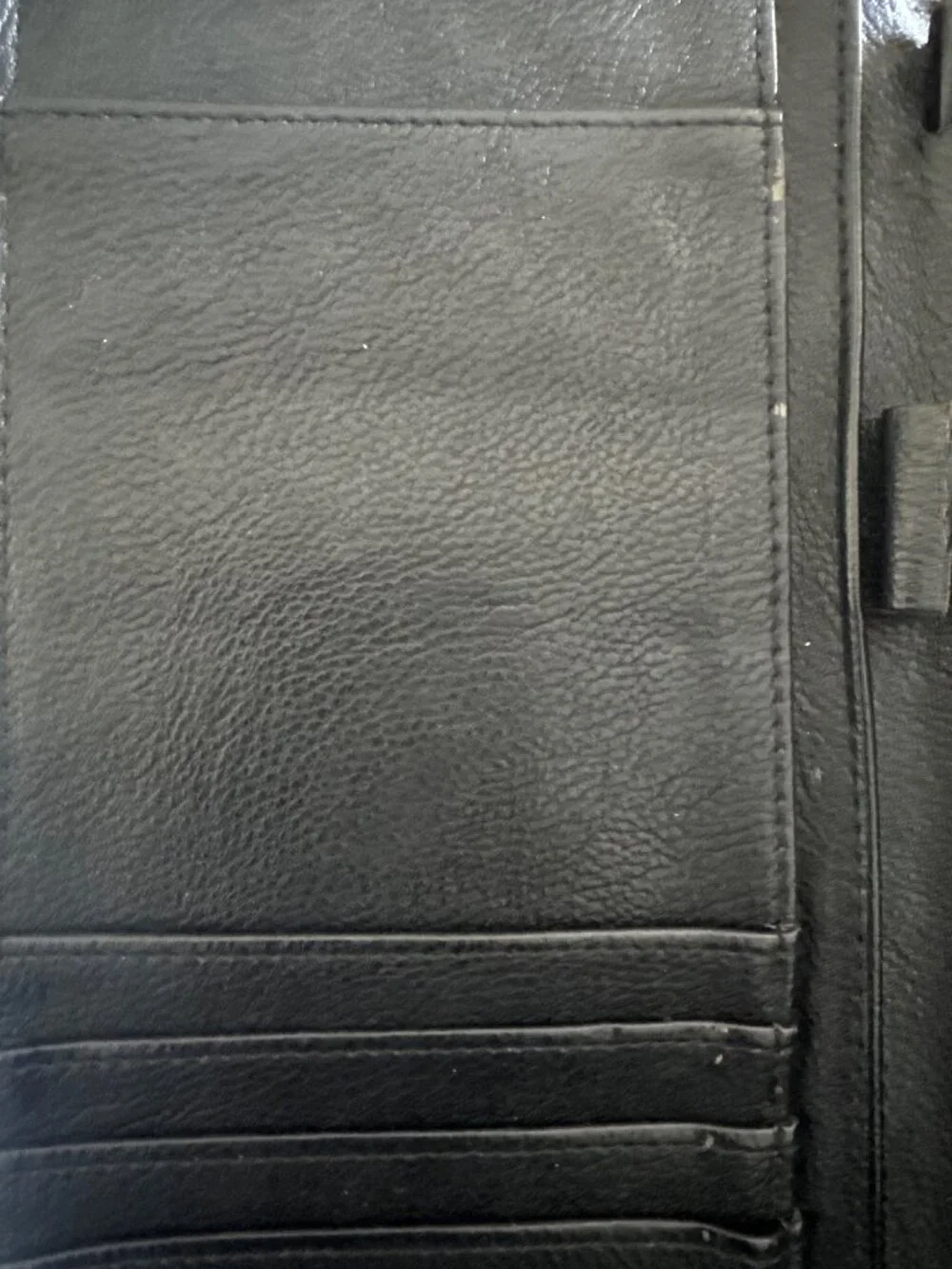 Buxton Black & White Zebra Print Passport Wallet With Multiple Compartments